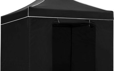 Pop Up Gazebo 3 x 3m Black
