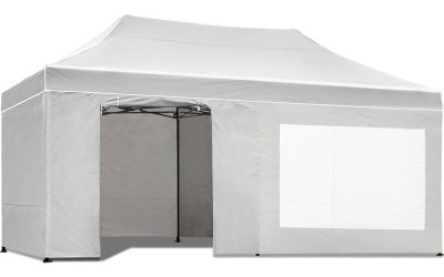 Pop Up Gazebo 3 x 6m White