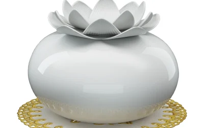 200ml 4-in-1 Aromatherapy Oil Diffuser Lotus Flower