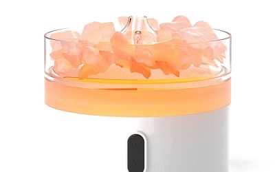 220ml 4-in-1 Aromatherapy Oil Diffuser Himalayan Salt Lamp