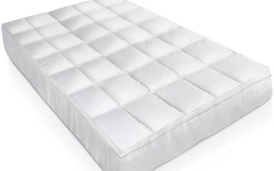 Bamboo Pillowtop Mattress Topper Double