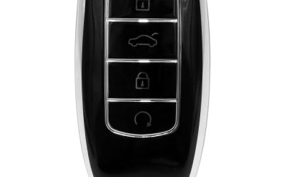Chery 4 Button Shell Case Replacement Black