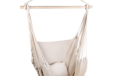 Hammock Swing Chair Boho Cream