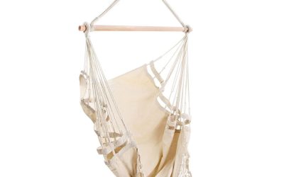 Hammock Swing Chair Tassel Cream