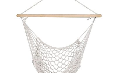Hammock Swing Chair Mesh Cream