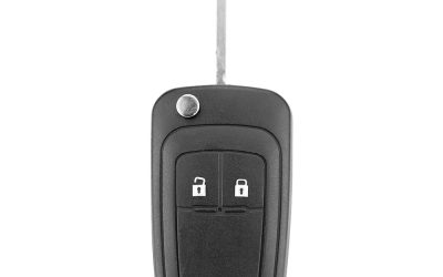 Chevrolet 2 Button Flip Shell Case Replacement with Uncut Key