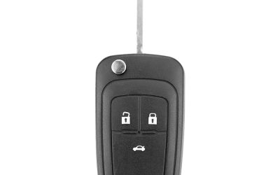 Holden 3 Button Flip Shell Case Replacement with Uncut Key