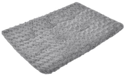 Pet Dog Cat Bed Plush Velvet Grey