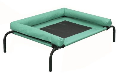 Pet Dog Cat Bed Trampoline Hammock Green