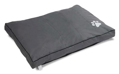 Pet Dog Cat Mattress Canvas Grey