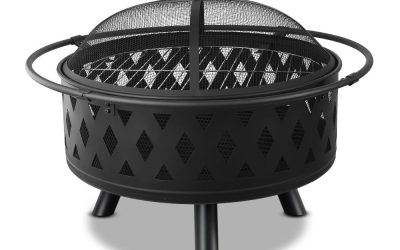Portable Fire Pit BBQ 32 inches