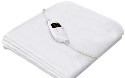 Fleece Electric Blanket 9 Heat Settings Single