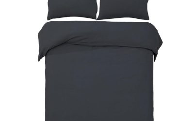 Quilt Cover Set 1000TC Classic Black