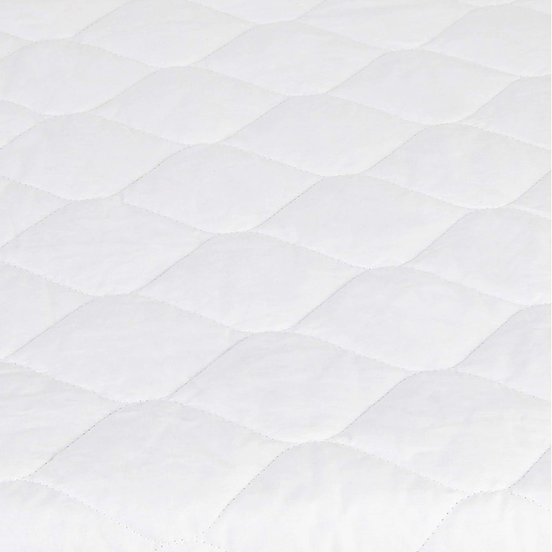 Quilted Cotton Mattress Protector Double - Image 2