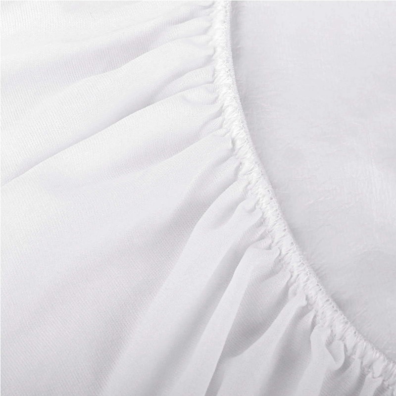 Quilted Cotton Mattress Protector Double - Image 3