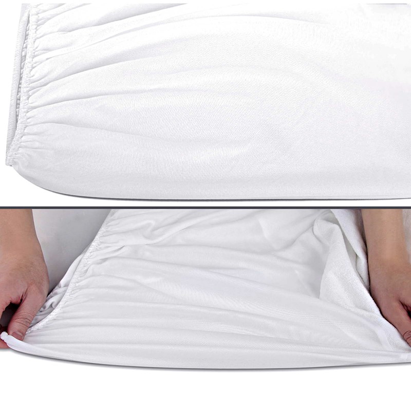 Quilted Cotton Mattress Protector Double - Image 4