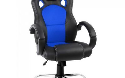 Racer Office Chair Maverick Black & Blue