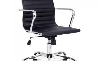 Replica Eames Mid Back Office Chair Black
