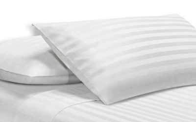 Sheet Set Luxury 1000TC Microfibre Cotton Satin White