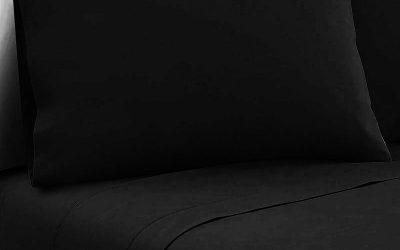 Sheet Set Luxury Microfibre Classic Black