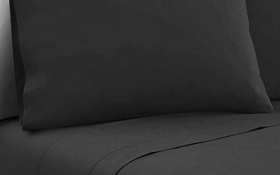 Sheet Set Luxury Microfibre Classic Charcoal