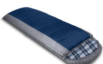 Sleeping Bag Thermal Navy Blue Single
