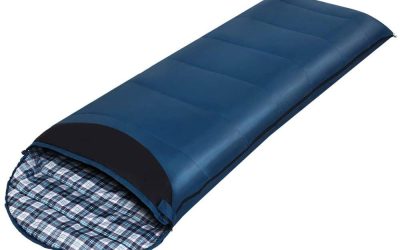 Sleeping Bag Light Thermal Navy Blue Single