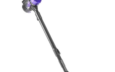 Vacuum Cleaner 450W Stick Bagless Purple & Grey