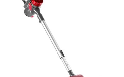 Vacuum Cleaner 450W Stick Bagless Red & Grey