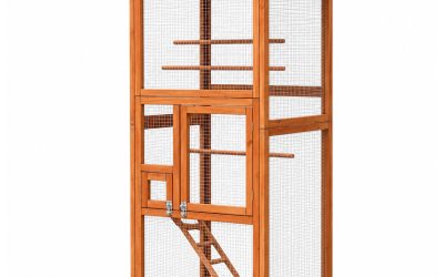 168cm Wooden Bird Cage Aviary
