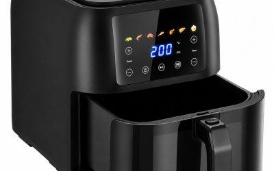 8L Air Fryer 1700W Black