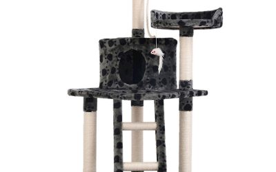 Cat Kitten Toy 120cm Scratching Tree Paw Print