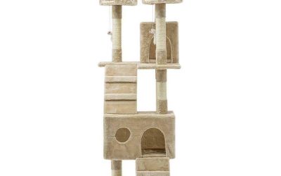 Cat Kitten Toy 180cm Scratching Tree Beige