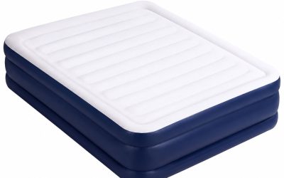 Air Bed 51cm Navy with AC Pump King
