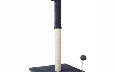 Cat Kitten Toy 105cm Scratching Tree Grey