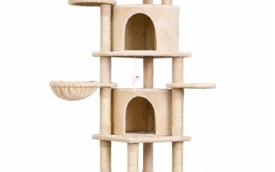 Cat Kitten Toy 167cm Scratching Tree Beige