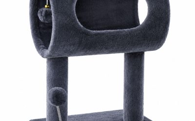 Cat Kitten Toy 53cm Scratching Post Grey