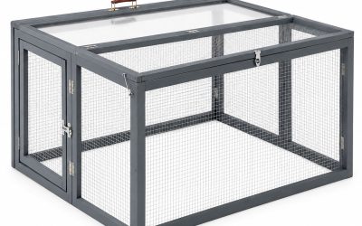 Rabbit Bunny Chicken Chook Coop Run 110cm