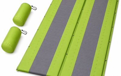Self Inflating Mattress Camping Green Double