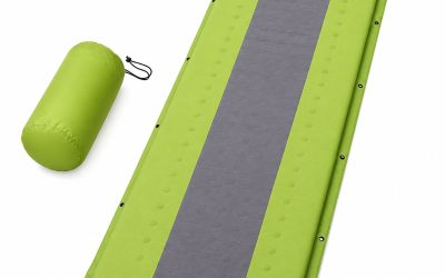 Self Inflating Mattress Camping Green Single
